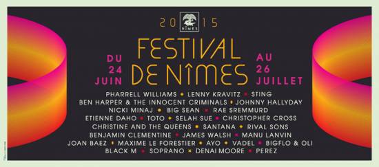 Taxi festival de Nîmes 2015